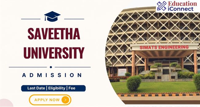 Saveetha University Admission