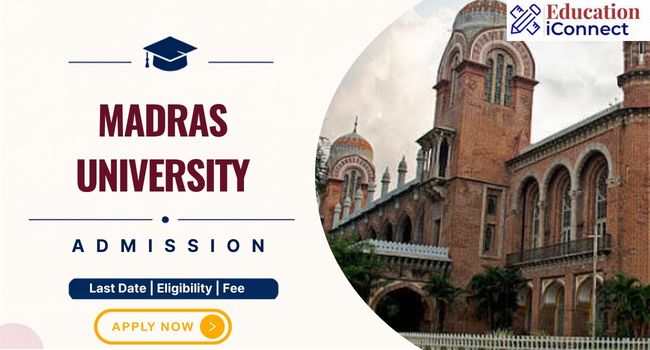 Madras University Admission